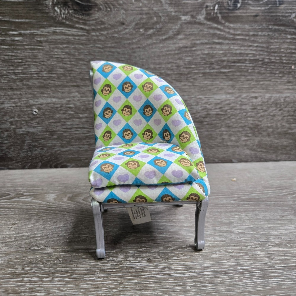 Vintage Mattel 2005 Barbie Fashion Fever Go Bananas Chair Furniture Accessory